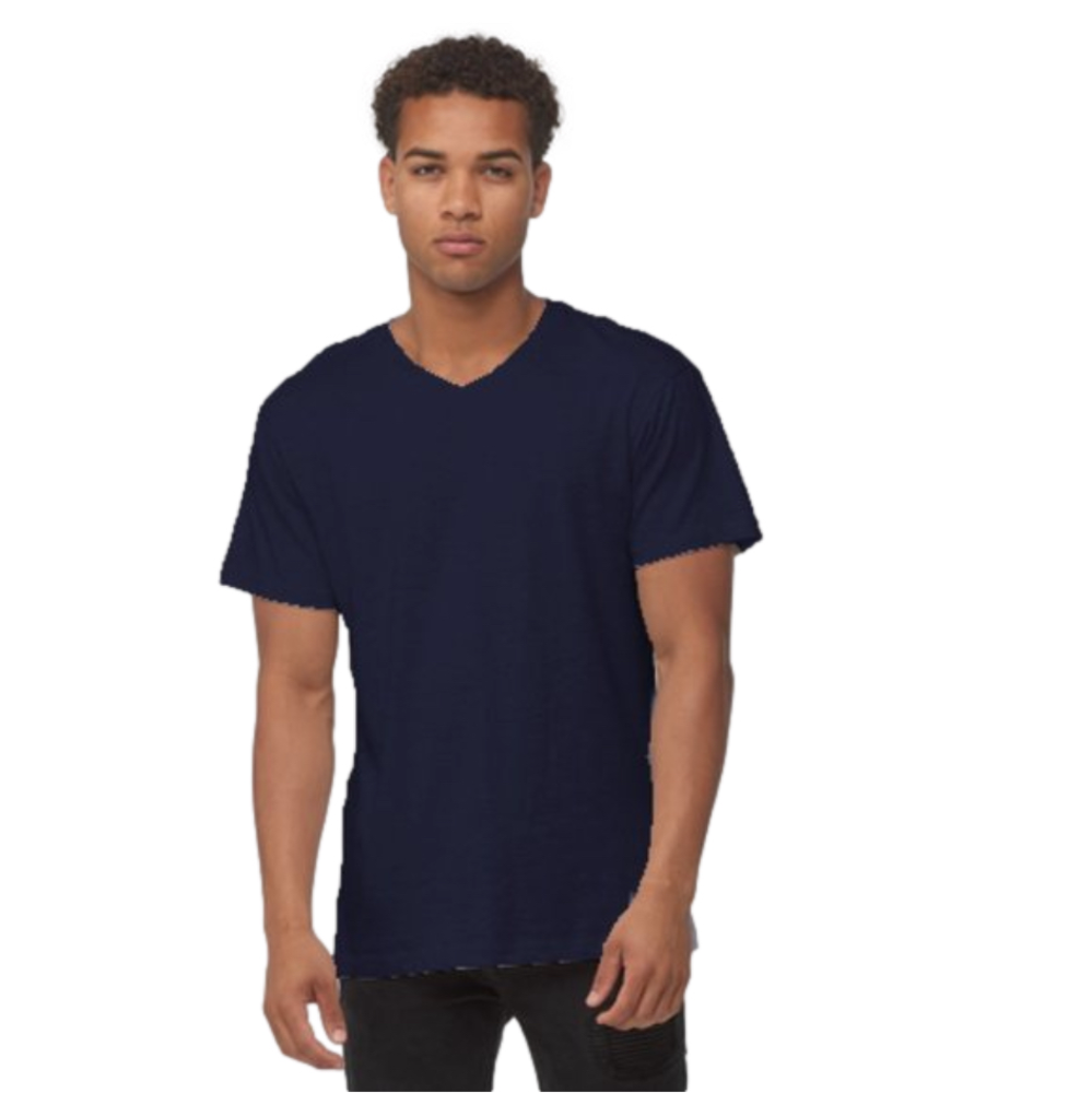 NWT! CSG‎ Men's T Shirt 3XL V Neck  Navy